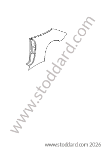 SIDE SECTION for Porsche 993 &bull; 1995 &bull; 993 Carrera 4 &bull; Cabrio &bull; Manual Gearbox, 6 Speed