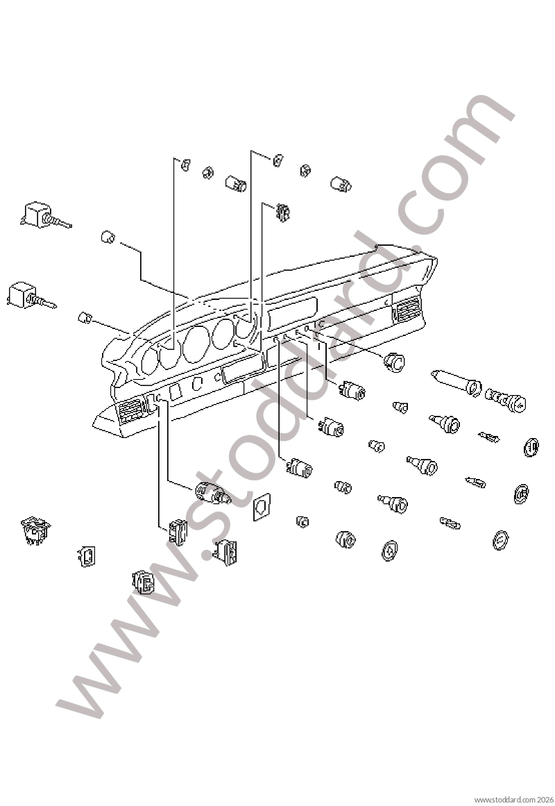 SWITCH - Porsche 993 / 1997 / 993 Carrera 2 / Cabrio / Manual Gearbox ...