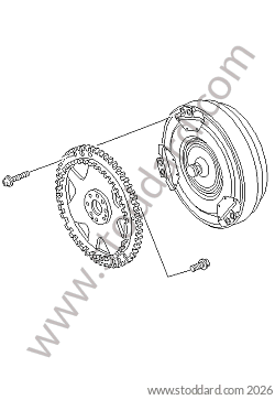 TORQUE CONVERTER / CLUTCH for Porsche 996 &bull; 1998 &bull; 996 Carrera 2 &bull; Cabrio &bull; Automatic Gearbox