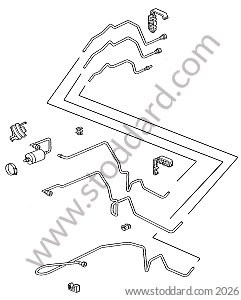 FUEL SYSTEM REAR for Porsche 996 Gt3 / Gt3-1 &bull; 2000 &bull; 996 Gt3 &bull; Coupe &bull; Manual Gearbox, 6 Speed