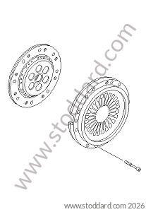CLUTCH for Porsche 996 Gt3 / Gt3-1 &bull; 2000 &bull; 996 Gt3 &bull; Coupe &bull; Manual Gearbox, 6 Speed