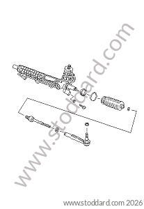 POWER STEERING / STEERING GEAR / STEERING PARTS for Porsche 996 Gt3 / Gt3-1 &bull; 2000 &bull; 996 Gt3 &bull; Coupe &bull; Manual Gearbox, 6 Speed