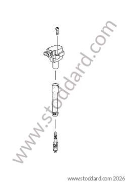 IGNITION SYSTEM for Porsche 996 Gt3 / Gt3-1 &bull; 2000 &bull; 996 Gt3 &bull; Coupe &bull; Manual Gearbox, 6 Speed