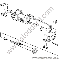 FRONT DRIVE AXLE SHAFT AND UNIVERSAL COUPLING for Porsche 996 Turbo &bull; 2004 &bull; 996 Turbo &bull; Cabrio &bull; Automatic Gearbox