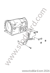 SELECTOR LEVER for Porsche 996 Turbo &bull; 2004 &bull; 996 Turbo &bull; Cabrio &bull; Automatic Gearbox