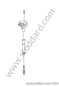 IGNITION SYSTEM for Porsche 996 Turbo &bull; 2001 &bull; 996 Turbo &bull; Coupe &bull; Manual Gearbox, 6 Speed