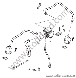 OIL SEPARATOR / PIPE / SEAL for Porsche 997 05-08 &bull; 2006 &bull; 997 C4S &bull; Coupe &bull; Manual Gearbox, 6 Speed