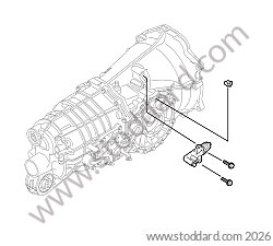CLUTCH SLAVE CYLINDER for Porsche 997 05-08 &bull; 2005 &bull; 997 C2 &bull; Coupe &bull; Manual Gearbox, 6 Speed