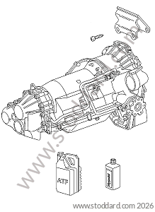 GEARBOX / SUPPORT / OIL for Porsche 997 05-08 &bull; 2006 &bull; 997 C4S &bull; Coupe &bull; Automatic Gearbox