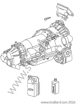 GEARBOX / SUPPORT / OIL for Porsche 997 05-08 &bull; 2007 &bull; 997 C4S &bull; Targa &bull; Automatic Gearbox