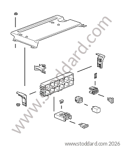 ELECTRIC UNIT /RELAY for Porsche 997 05-08 &bull; 2005 &bull; 997 C2 &bull; Coupe &bull; Manual Gearbox, 6 Speed