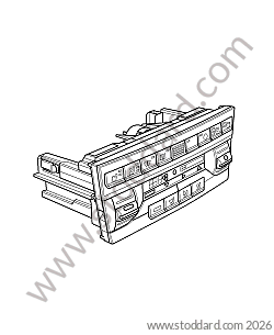 CONTROL ELEMENT for Porsche 997 09-12 &bull; 2012 &bull; 997 Black Edition &bull; Coupe &bull; Manual Gearbox, 6 Speed