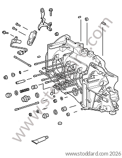 ENGINE CRANKCASE / IMPULSE GENERATOR for Porsche 997 Gt3 / Gt3-2 &bull; 2007 &bull; 997 Gt3 Rs 3.6 &bull; Coupe &bull; Manual Gearbox, 6 Speed
