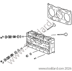 CYLINDER HEAD/ CYLINDER HEAD GASKET / VALVE / VALVE SPRING for Porsche 997 Gt3 / Gt3-2 &bull; 2007 &bull; 997 Gt3 Rs 3.6 &bull; Coupe &bull; Manual Gearbox, 6 Speed