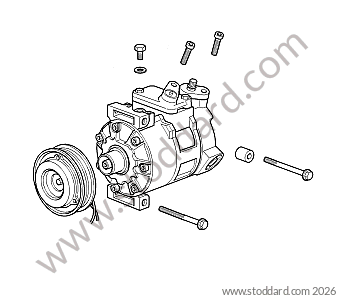 COMPRESSOR for Porsche 997 Gt3 / Gt3-2 &bull; 2007 &bull; 997 Gt3 3.6 &bull; Coupe &bull; Manual Gearbox, 6 Speed