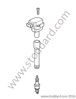 COIL / SPARK PLUG for Porsche 997 Gt3 / Gt3-2 &bull; 2011 &bull; 997 Gt3 Rs 4.0 &bull; Coupe &bull; Manual Gearbox, 6 Speed