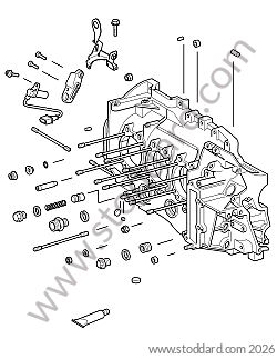 ENGINE CRANKCASE / IMPULSE GENERATOR / PINKING DETECTOR for Porsche 997 Turbo 07-09 &bull; 2007 &bull; 997 Turbo &bull; Coupe &bull; Manual Gearbox, 6 Speed