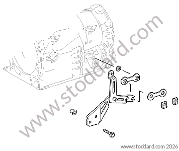SELECTOR LEVER for Porsche 997 Turbo 07-09 &bull; 2007 &bull; 997 Turbo &bull; Coupe &bull; Automatic Gearbox