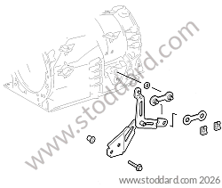 SELECTOR LEVER for Porsche 997 Turbo 07-09 &bull; 2007 &bull; 997 Turbo &bull; Coupe &bull; Automatic Gearbox