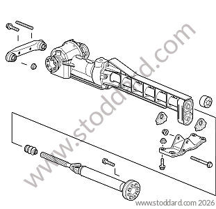 FRONT DRIVE AXLE for Porsche 997 Turbo 07-09 &bull; 2007 &bull; 997 Turbo &bull; Coupe &bull; Automatic Gearbox