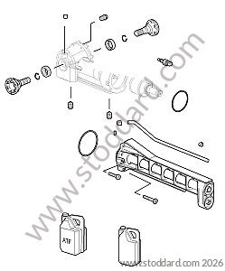 FRONT DRIVE AXLE / VISCOUS COUPLING for Porsche 997 Turbo 07-09 &bull; 2007 &bull; 997 Turbo &bull; Coupe &bull; Automatic Gearbox