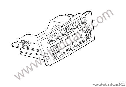 CONTROL SWITCH for Porsche 997 Turbo 07-09 &bull; 2007 &bull; 997 Turbo &bull; Coupe &bull; Manual Gearbox, 6 Speed