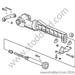 FRONT DRIVE AXLE for Porsche 997 Turbo 10-13 &bull; 2010 &bull; 997 Turbo &bull; Coupe &bull; Pdk Gearbox