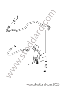 OIL SEPARATOR for Porsche Boxster 986 97-04 &bull; 1997 &bull; Boxster 2.5 &bull; Cabrio &bull; Manual Gearbox, 5 Speed