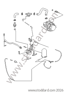 AIR INJECTION for Porsche Boxster 986 97-04 &bull; 1997 &bull; Boxster 2.5 &bull; Cabrio &bull; Manual Gearbox, 5 Speed