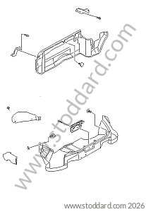 LUGGAGE COMPARTMENT REAR for Porsche Boxster 986 97-04 &bull; 2000 &bull; Boxster 2.7 &bull; Cabrio &bull; Manual Gearbox, 5 Speed