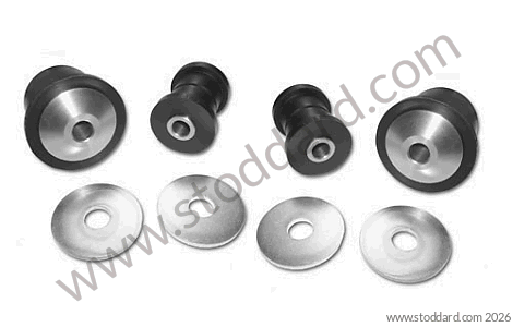 FRONT TRIANGLE SILENT BLOCK KIT for Porsche 964 &bull; 1989 &bull; 964 Carrera 4 &bull; Coupe &bull; Manual Gearbox, 5 Speed
