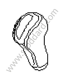Gear lever and linkage for automatic gearbox for Porsche Boxster 987 05-08 &bull; 2005 &bull; Boxster 2.7 &bull; Cabrio &bull; Automatic Gearbox