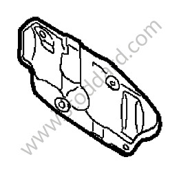 HEAT PROTECTION FRONT LEFT (95550461501)