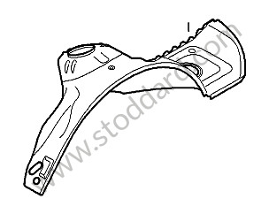 WHEEL HOUSING LEFT (98750198302GRV)