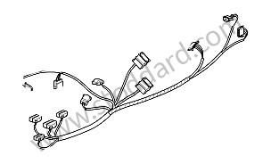 WIRING HARNESS Left-hand drive / OPTION: AIR CONDITIONER (Option code: I573) (99761265504)