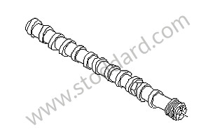 CAMSHAFT EXHAUST (95510510100)