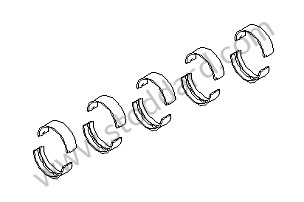 CRANKSHAFT BEARING KIT  (99A001090997)