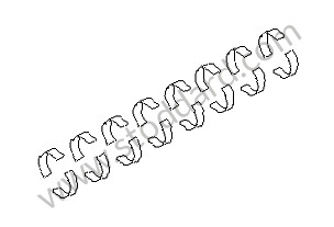CONNECTING ROD BEARING KIT  (99A001090998)