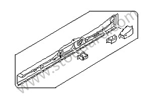 DOOR SILL RIGHT (95550225201GRV)