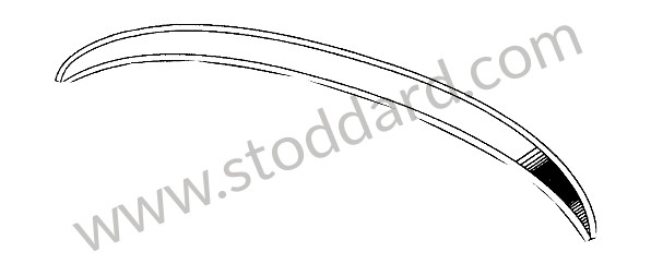 NLA55203100 - Vinyl Dashboard Cover For All 356 Coupe And Cabriolet, Special Order- for Porsche 356A &bull; 1957 &bull; 1600 (616/1 T2) &bull; Coupe A T2 &bull; Manual Gearbox, 4 Speed