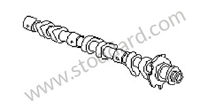 CAMSHAFT INLET / CYLINDER 4-5-6 (99610591600)