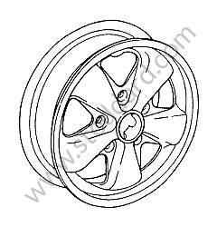 PERFORATED DISC WHEEL ET 36 MM / 6 X 15 INCHES (91136102000)