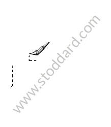 COOLING WATER TUBE CYLINDER 5 TO 8 (94810622955)
