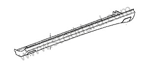 SILL COVER RIGHT / OPTION: AEROKIT WITH SILL COVER (Option code: I2D1), OPTION: SILL COVER (Option code: I2D3) (95555988803G2X)