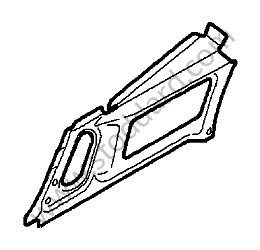 GUSSET PLATE REAR LEFT (98750155300GRV)
