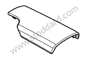 COVER noir / (A25) / ALCANTARA / EXTERIOR / OPTION: LEATHER EQUIPMENT,WITHOUT SEAT COVERS  (Option code: I981) (99755323190A25)