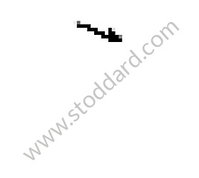 HEATER HOSE Left-hand drive / Up to serial number 9P6LA 01562 (95557298100)