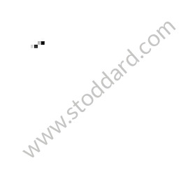 HEATER HOSE Left-hand drive / Up to serial number 9P6LA 01562 (95557298100)
