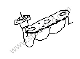 EXHAUST MANIFOLD LEFT (99611110176)