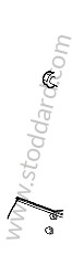 SHOCK ABSORBER FRONT LEFT / OPTION: COMFORT SUSPENSION / DAMPING ( STEEL SPRINGS ) (Option code: I1BW) (95534304350)